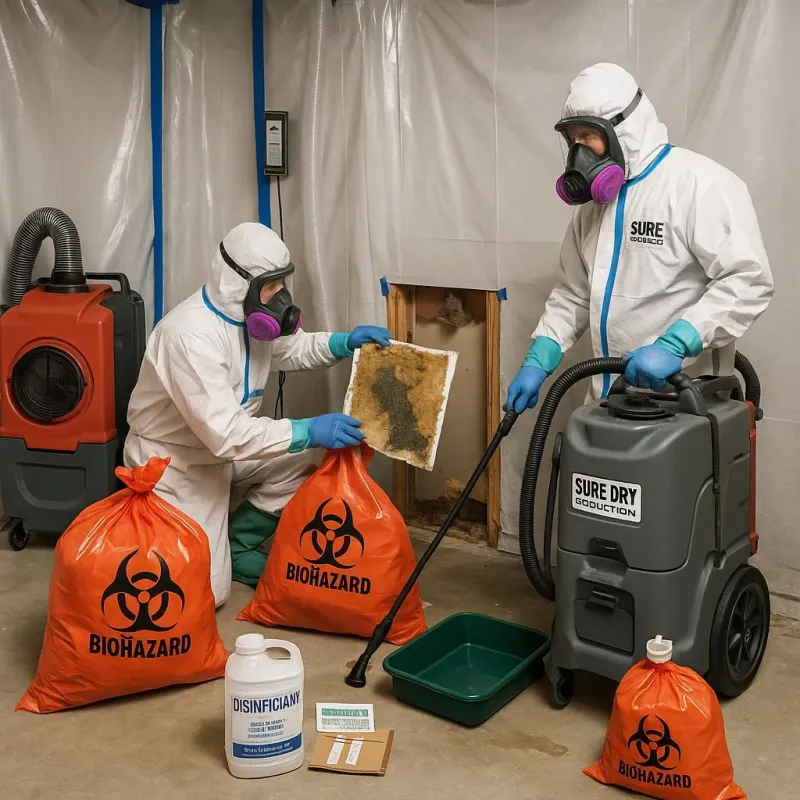 Contaminated Water Handling Protocols process in Mehlville, MO